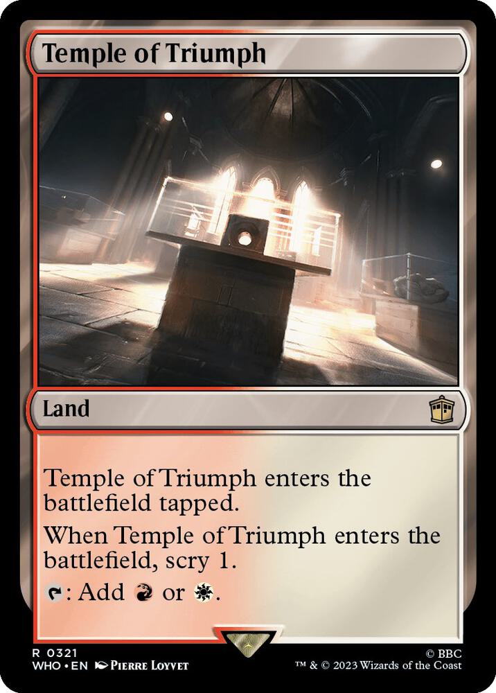 Magic The Gathering - Temple of Triumph - Tempio del Trionfo