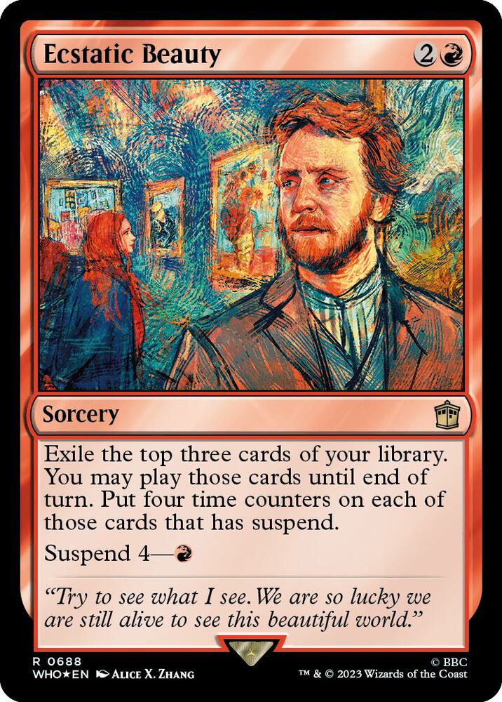 Ecstatic Beauty (Surge Foil) 688 card