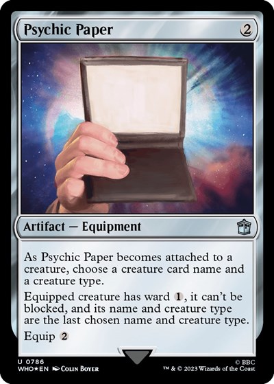 Psychic Paper (Surge Foil)