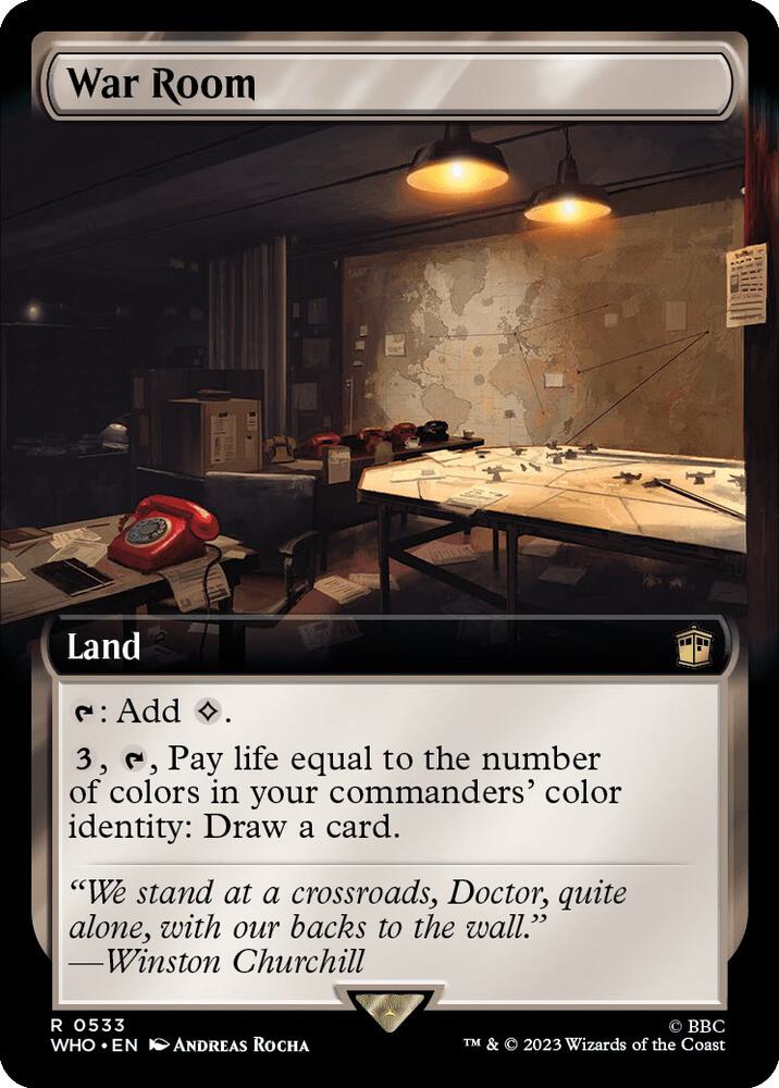 War Room (Extended Art) 533 card