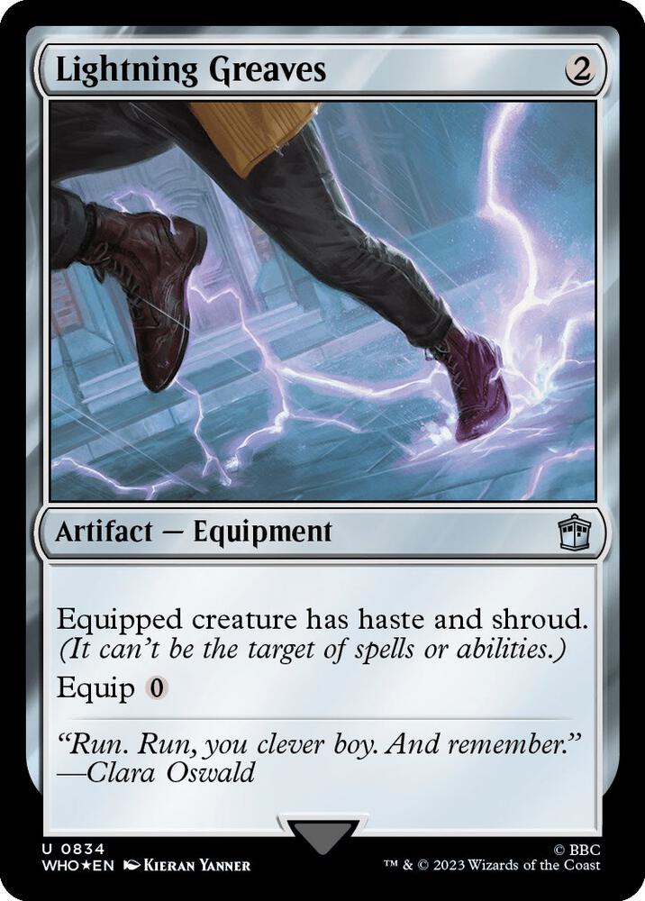Lightning Greaves (Surge Foil) - Universes Beyond: Doctor Who