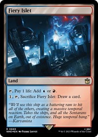 Fiery Islet (Surge Foil)