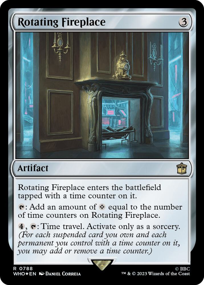 Rotating Fireplace (Surge Foil) 788 card