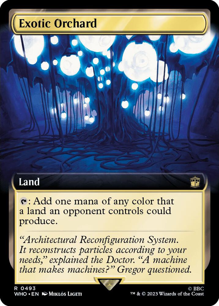 Exotic Orchard (Extended Art) 493 card