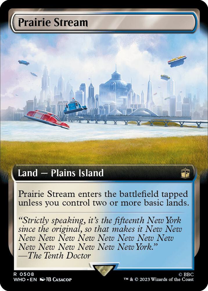Prairie Stream (Extended Art) 508 card