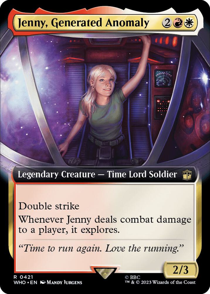 Jenny, Generated Anomaly (Extended Art) 421 card