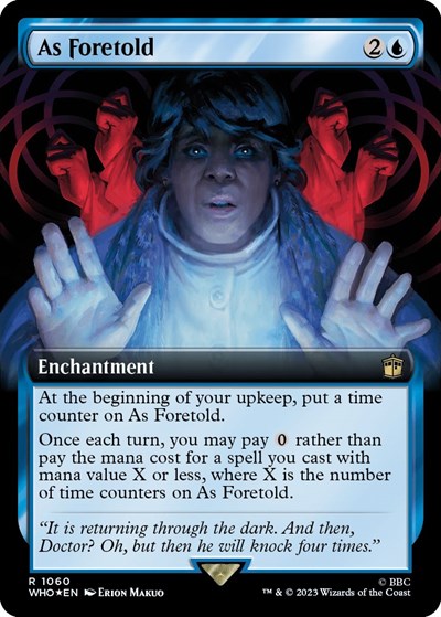 As Foretold (Extended Art) (Surge Foil)