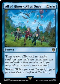All of History, All at Once (Surge Foil)