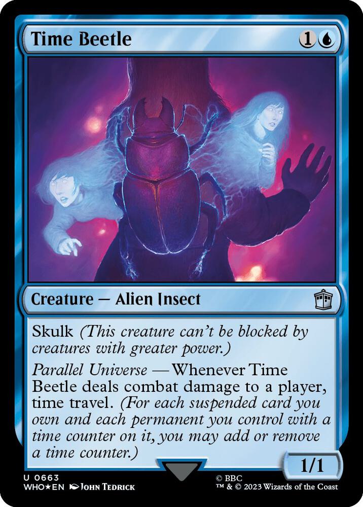 Time Beetle (Surge Foil) 663 card
