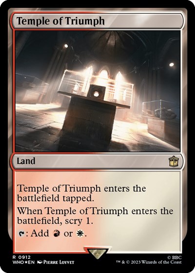 Temple of Triumph (Surge Foil)