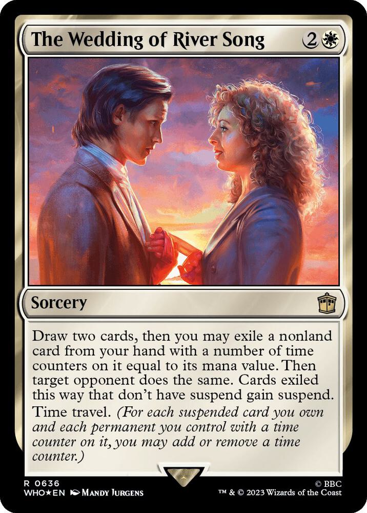 The Wedding of River Song (Surge Foil)