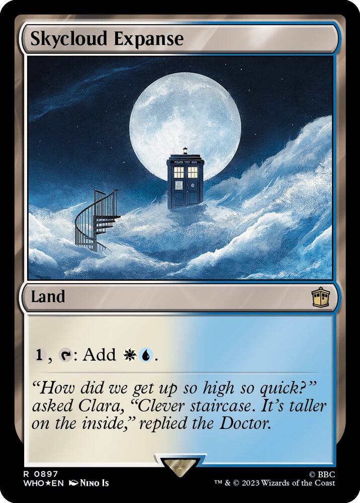Skycloud Expanse (Surge Foil) 897 card