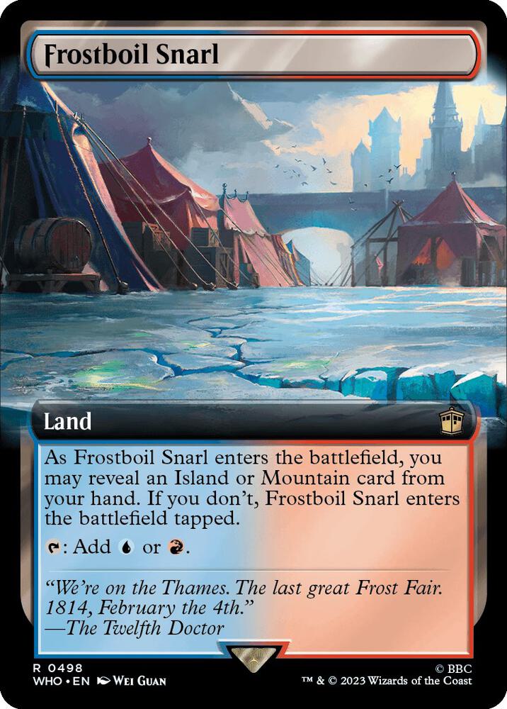 Frostboil Snarl (Extended Art) 498 card