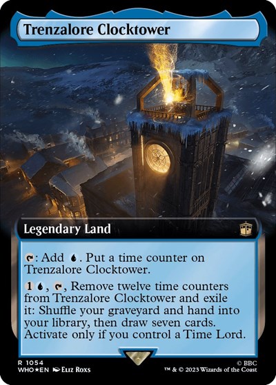 Trenzalore Clocktower (Extended Art) (Surge Foil)