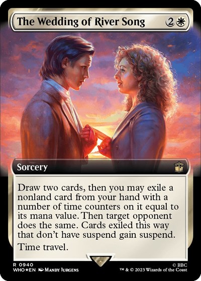 The Wedding of River Song (Extended Art) (Surge Foil)