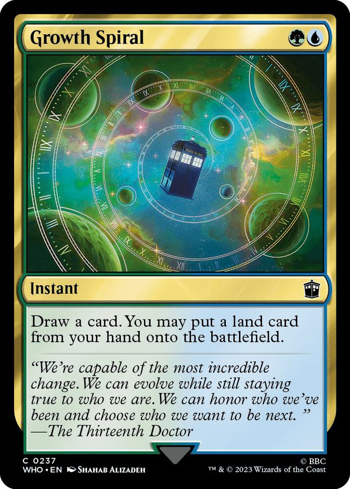 Growth Spiral 237 card
