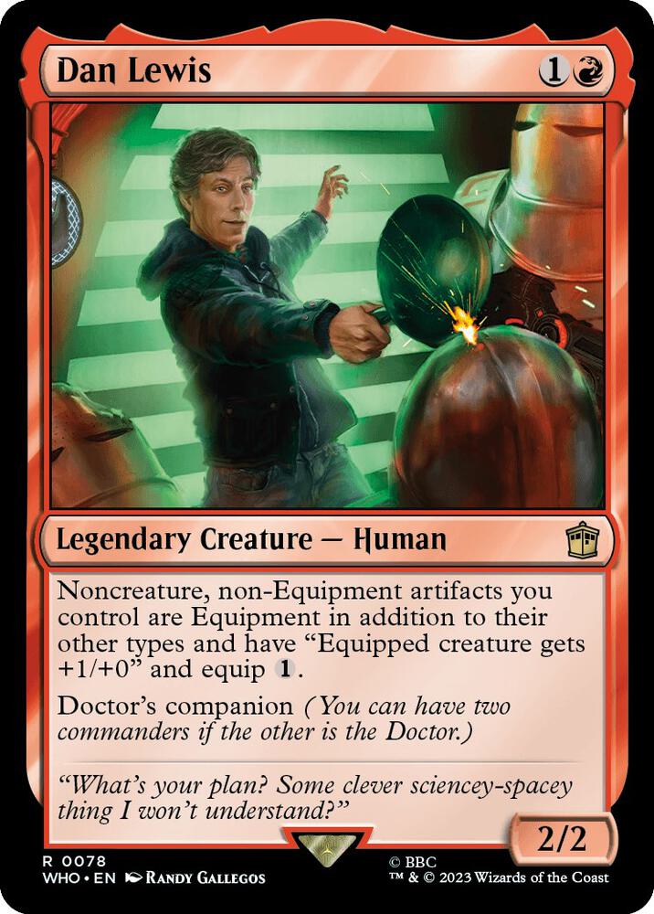 Dan Lewis 78 card
