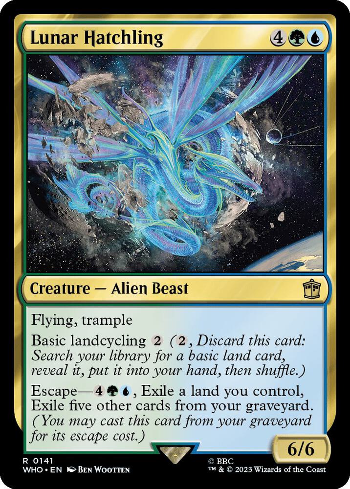 Lunar Hatchling 141 card