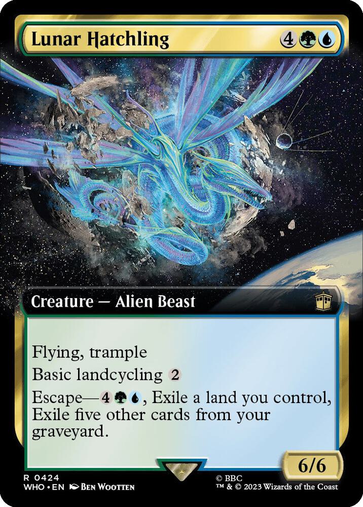 Lunar Hatchling (Extended Art) 424 card