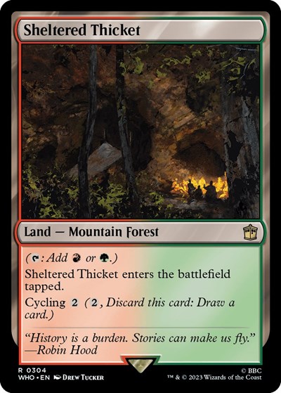 Sheltered Thicket