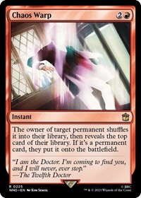 Chaos Warp (Universes Beyond: Doctor Who)