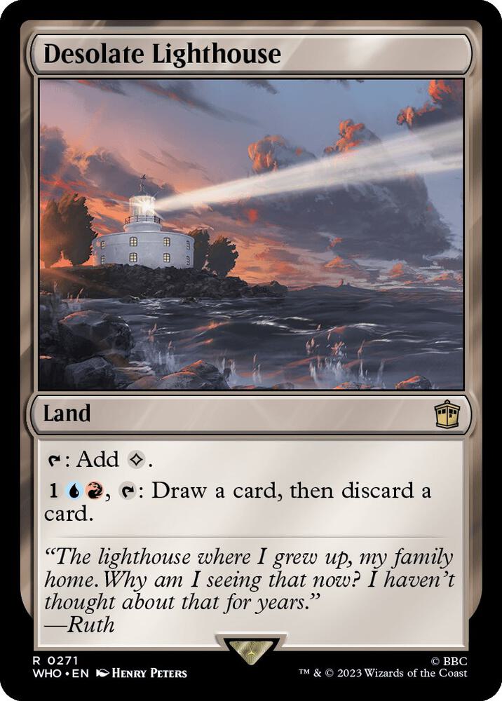 Desolate Lighthouse 271 card