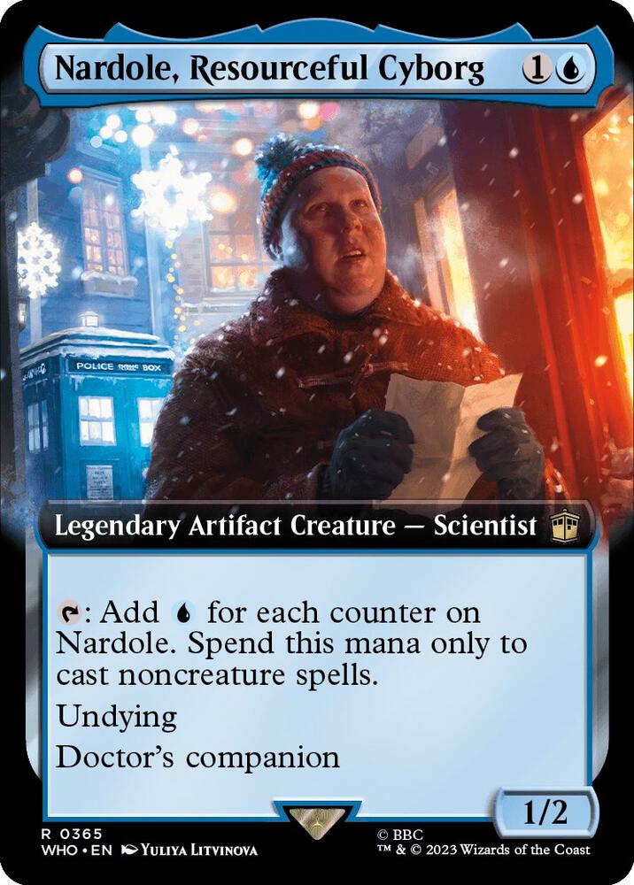 Nardole, Resourceful Cyborg (Extended Art) 365 card