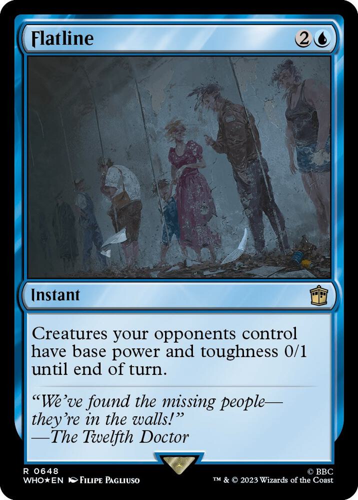 Flatline (Surge Foil) 648 card