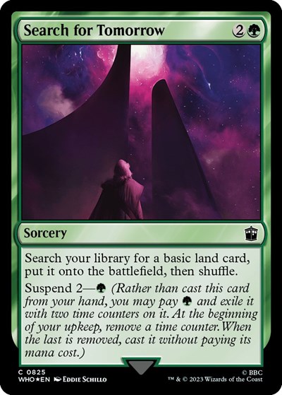 Search for Tomorrow (Surge Foil)