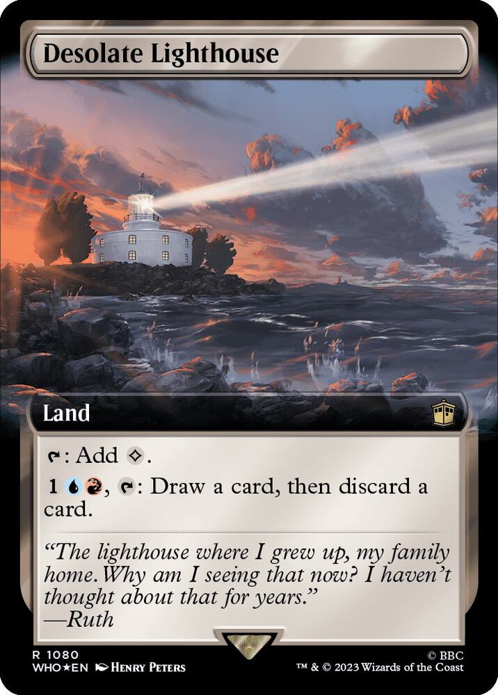 Desolate Lighthouse (Extended Art) (Surge Foil) 1080 card