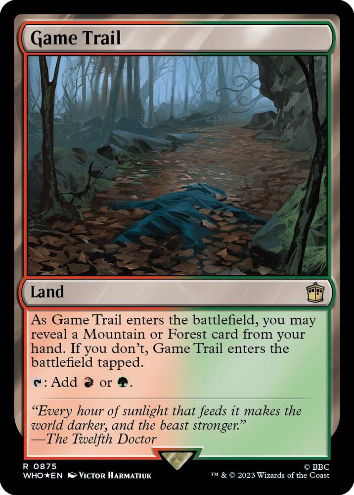 Game Trail (Surge Foil) 875 card