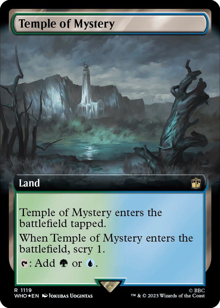 Temple of Mystery (Extended Art) (Surge Foil)