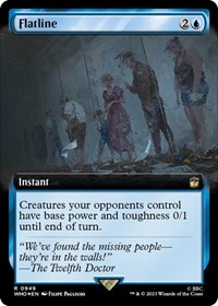 Flatline (Extended Art) (Surge Foil)