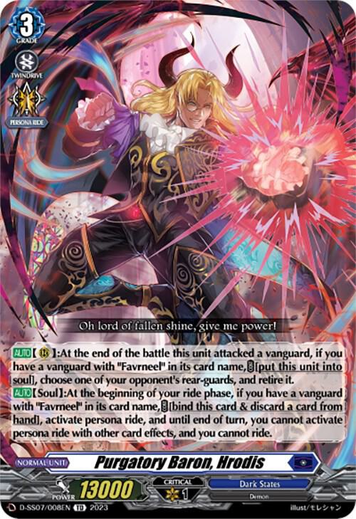 Purgatory Baron, Hrodis - D-SS07: Stand Up Deckset 