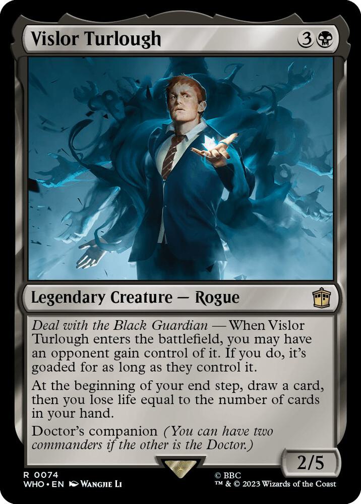 Vislor Turlough 74 card