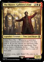 davros mtg card Magic The Gathering - Universes Beyond - Doctor Who - Davros, Dalek Creator (Extended Art) or that player discards a card. Davros, Dalek Creator - Universes