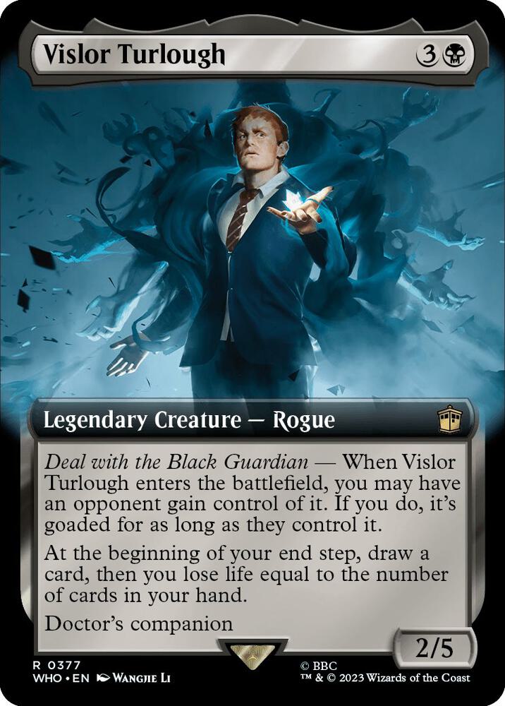 Vislor Turlough (Extended Art) 377 card