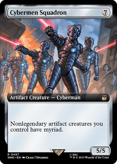 Cybermen Squadron (Extended Art)