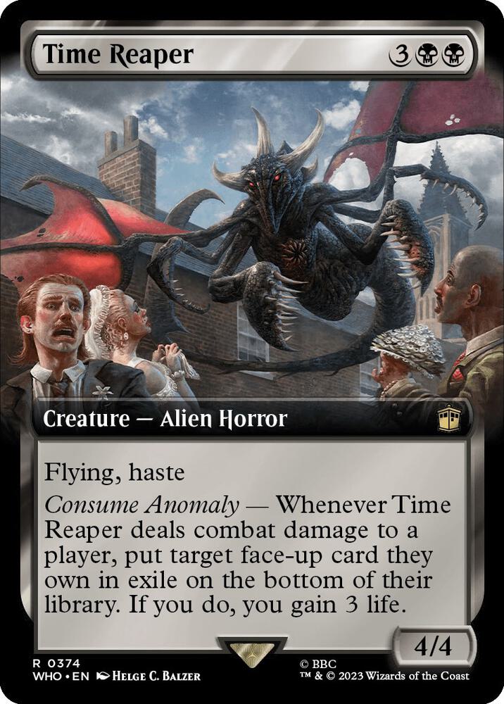 Time Reaper (Extended Art) 374 card