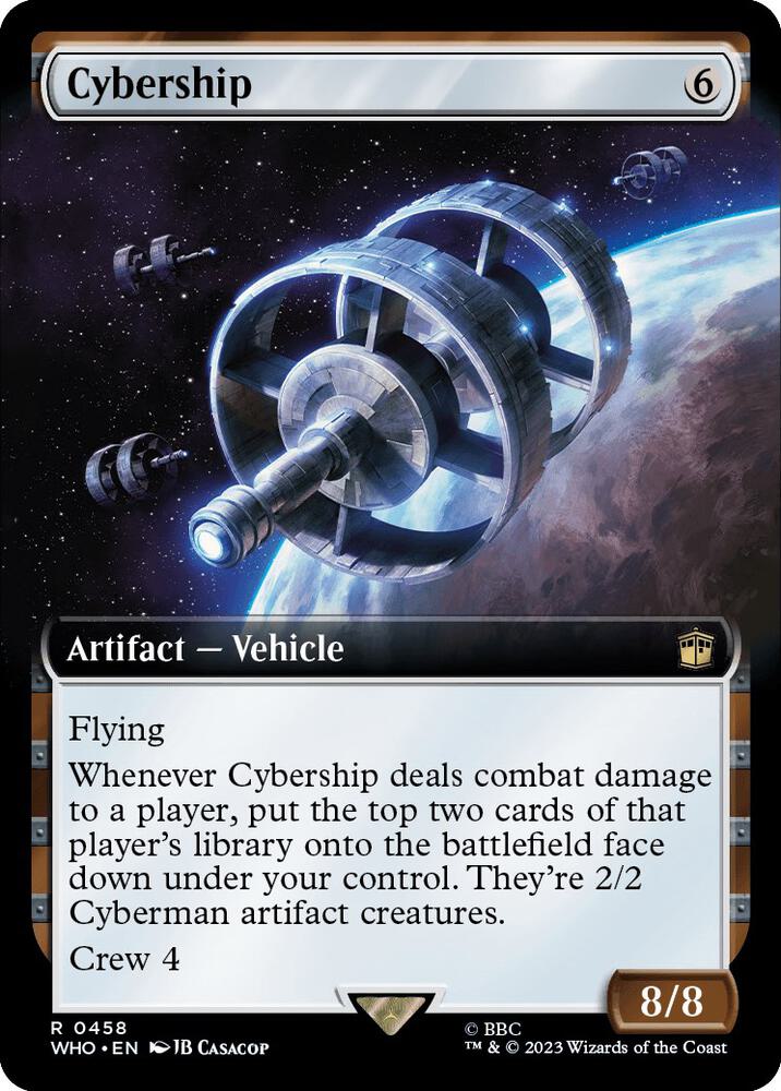 Cybership (Extended Art) 458 card