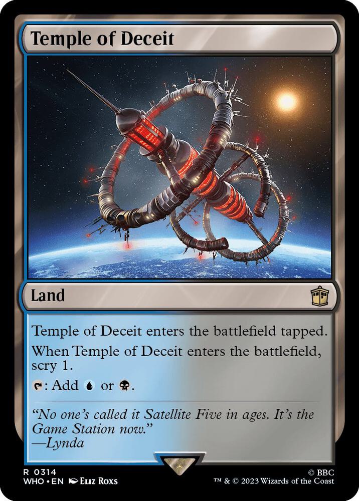 Temple of Deceit 314 card