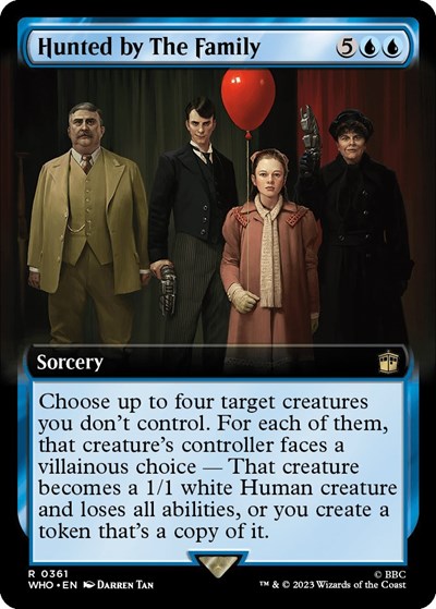 Hunted by The Family (Extended Art)