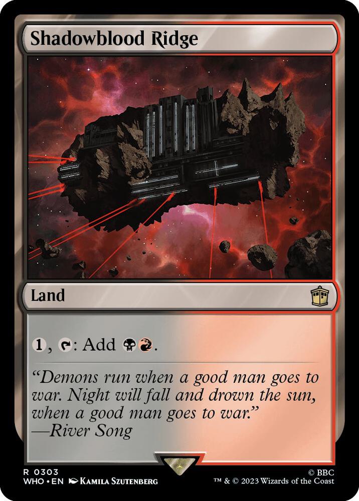 Shadowblood Ridge 303 card