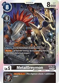 MetalGreymon (Starter Deck 15: Dragon of Courage)