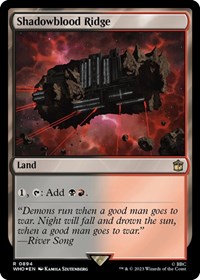 Shadowblood Ridge (Surge Foil)