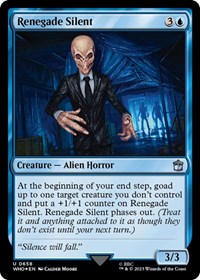 Renegade Silent (Surge Foil) (Foil)