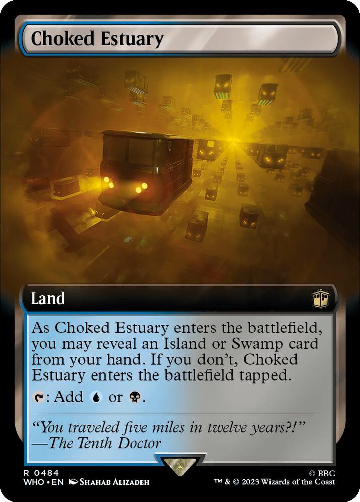Choked Estuary (Extended Art) 484 card