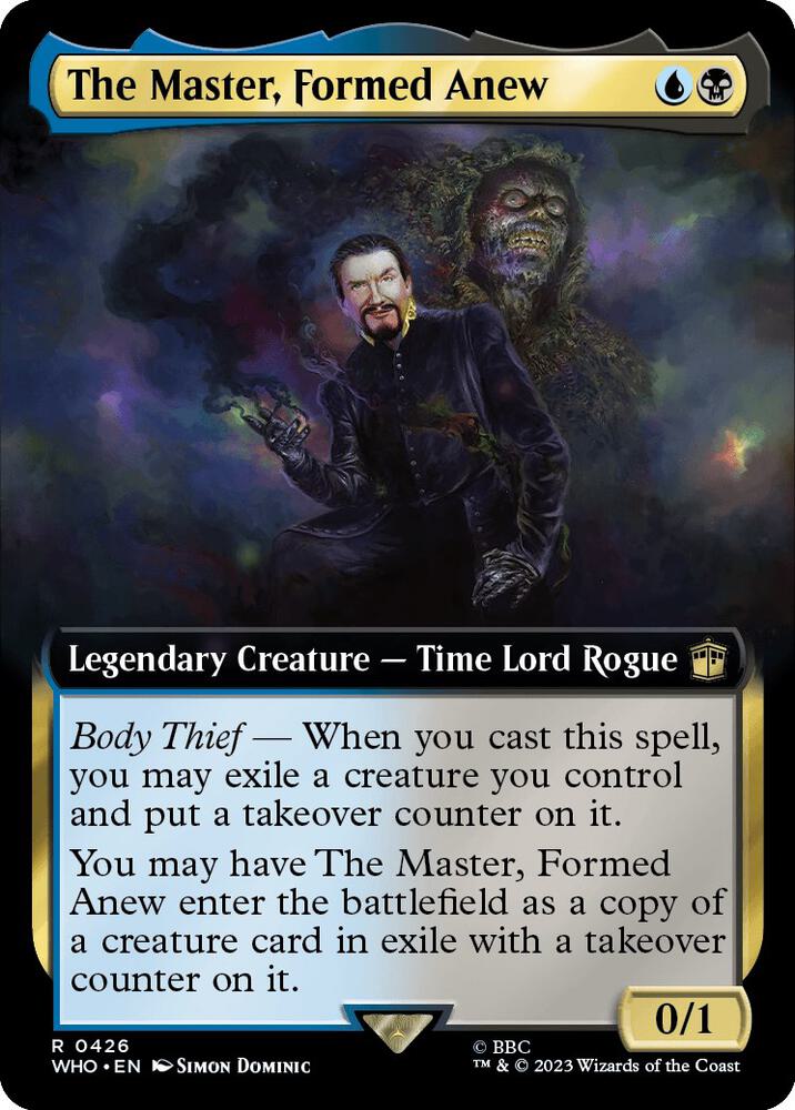 The Master, Formed Anew (Extended Art) 426 card