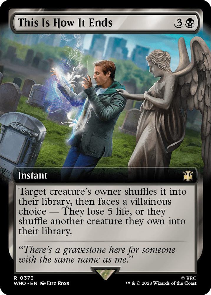 This Is How It Ends (Extended Art) 373 card