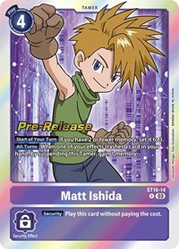 Matt Ishida (Starter Deck 16: Wolf of Friendship Pre-Release Cards)